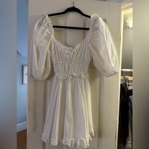 Vintage Puff Sleeve Dress